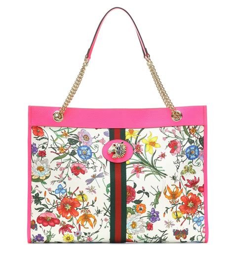 gucci rajah floral tote|Gucci rajah mini bag.